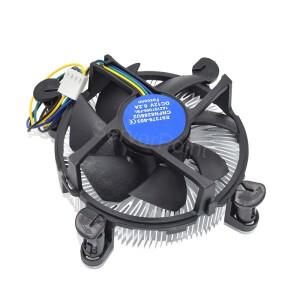 인텔 호환 E97379-003 코어 i3/i5/i7 소켓 LGA1150/1155/1156 4핀 저소음 방열판90mm CPU 팬 포함 알루미늄