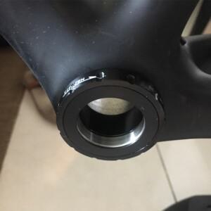 BSA30 하단 브래킷 68 73 30mm 스핀들 크랭크셋 산악 자전거용 나사형 세라믹 베어링 BB