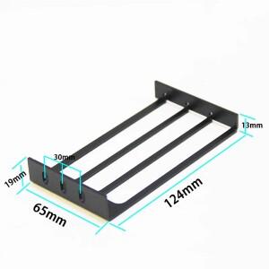 그래픽 카드용 PCI-E 라이저 케이블 브래킷 수직 킥스탠드 베이스 개방형 컴퓨터 랙 케이스 MOD 부품
