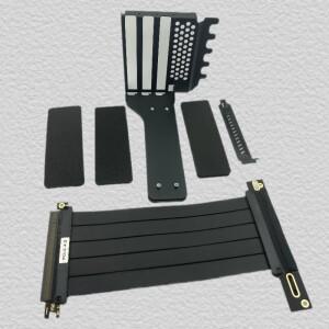 PCIE 3.0 4.0 x16 범용 수직 GPU 홀더 키트 ATX Matx 케이스 VGA 그래픽 카드 스티어링 브래킷 지원  라이