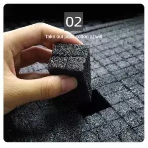 50x30cm Pick Pluck 격자 무늬 진주 면 삽입 하드 케이스 고밀도 프리 컷 도구 상자 폼 Precorted Shadow