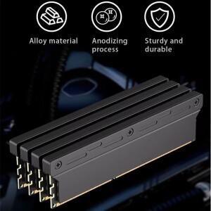 데스크탑 PC 메모리 DDR2/DDR3/DDR4/DDR5용 열전도성 패드 컴퓨터 RAM 방열판 쿨러