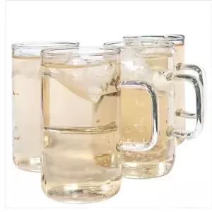 글라스 650ml 물컵 마린 4세트 맥주잔 유리잔 머그잔 WFLT01W
