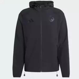 아디다스 오리지널스 Real Madrid Travel 풀 지프 윈드브레이커 KC7805 KC7805GN