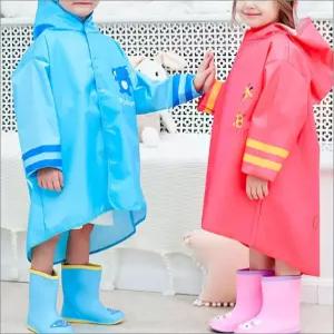 아동 캐릭터 레인코트 우비 판초 우의 유아동 공룡 기린 코끼리 여름철 장마철