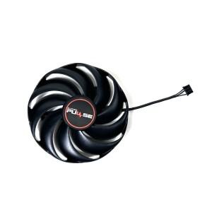 사파이어 RX 6500 6600XT 8G D6 플래티넘 에디션 냉각용 GPU 선풍기 90mm CF9010H12D FDC10H12D9-C 85mm 4
