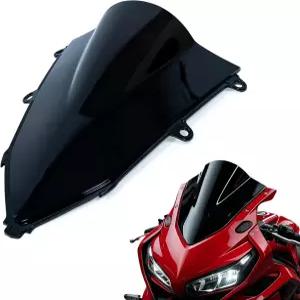 CBR 650R(2019-2025)용 PSLER 모터사이클 윈드실드 더블 버블 레이싱 윈드스크린 에어 디플렉터