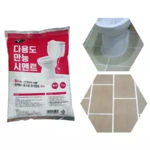 변기 테두리 타일줄눈 보수 셀프시공 시멘트 욕실 타일보수 욕실보수제 화장실 방수