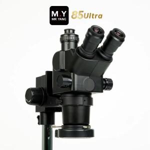 YCS Mr.Y 85Ultra 현미경 연속 줌 6.3X-68X 4K 카메라 키트 (휴대폰용) PCB 전자제품 납땜 수리 도구
