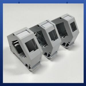 Din-Rail 마운팅 어댑터 키스톤 잭 거치대 하우징 라벨링 필드 어스 용수철 모듈용 IP20 방진 PC 노트북 박