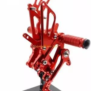 U75F 알루미늄 오토바이 조절 식 발판 리어셋 세트 Foot Pegs CBR600RR 20032022 FOTER REST PEDAL