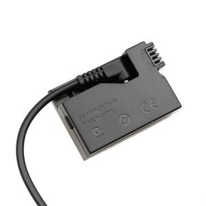 USB-C-ACK-E8 전원 어댑터 DR-E8 LP-E8 Canon EOS 550D 600D T2i T3i T4i T5i X4 X5 X6i 용 더미 배터리
