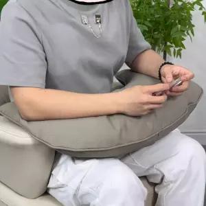온열 사무실 바나나쿠션 거실 밍크 반달베개 극세사 등쿠션 독서쿠션 미용실쿠션