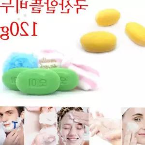 가정용 세안 클렌징 오이 인삼 추출물 함유 대용량 고체 비누 목욕 세수 각질