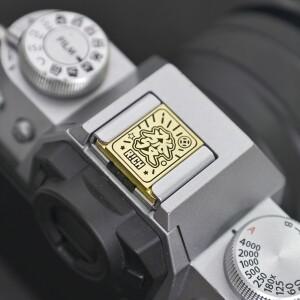 Fuji XT4 XE4 x100VI XT5 마이크로 싱글 스레드 셔터 버튼 호환 카메라 황동 핫슈 커버