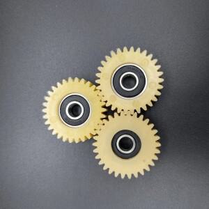 30T 40x12mm 전기 자전거 나일론 기어 608RS 베어링 샤프트 구멍 8mm 유성 바이크 오토바이 톱니 바퀴 부품