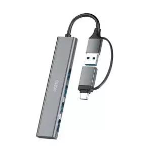C타입멀티허브 엑토 USB C타입 4포트 확장 멀티포트 허브 HUB-57