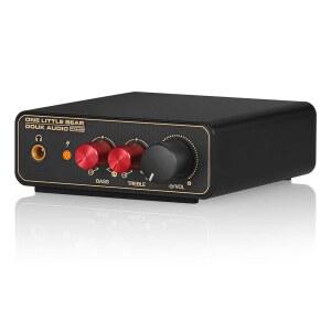 Douk 오디오 T14-EQ 포노 프리앰프: 미니 MM/MC 턴테이블 프리앰프, RIAA EQ, 헤드폰 출력, 톤 컨트롤, 하이파이 바이닐 레코드 플레이어 앰프용 USB 5V Power u2013