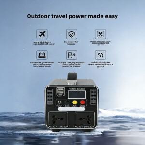 300W-1500W 휴대용 충전 스테이션 220V 50Hz USB 및 AC 콘센트 야외 캠핑 비상용 배터리 발전기