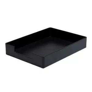 고품질 서류 받침 트레이 검정 1P 파일함 용지 보관함 문서 종이보관 (W69309C)