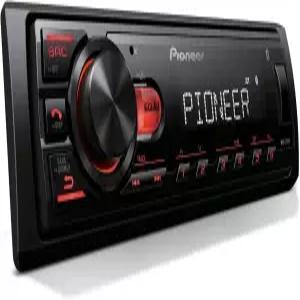 선구적인 MVH-S110BT 1-Din 디지털 미디어 수신기 카 스테레오 - 블루투스 USB 입력 50W x 4 출력 AM/FM