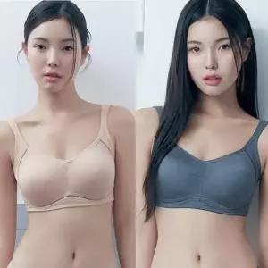 비너스 플러스 빅사이즈 풀컵 스포츠 브라 G컵 SBRS604GSSG