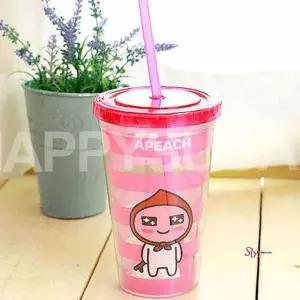 어피치 아이스컵 빨대컵 텀블러 480ml 유아abc138