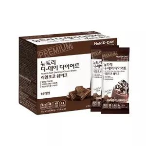 뉴트리디데이 다이어트 단백질 리얼초코 쉐이크 25g X 14포