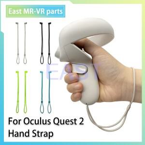 Meta Oculus Quest 2 손목 스트랩 고정 방지 던지기 보호 컨트롤러 슬링을위한  VR 왼쪽 오른쪽 핸드