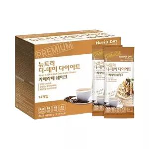 뉴트리디데이 다이어트 단백질 카페라떼 쉐이크 25g X 14포