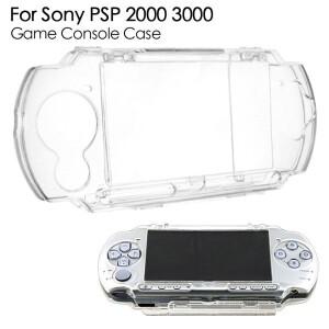 투명 충격 방지 보호 케이스 크리스탈 클리어 쉘 소니 호환 PSP 2000 하드 게임 콘솔 액세서리