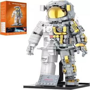 JMBricklayer 우주비행사 빌딩 블록 세트 디스플레이 스탠드가 있는 008 PCS 장난감 STEM 과학 7013 가정