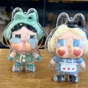 캐릭터 피규어 투명 보호 케이스 미니 인형 전시 보관함 먼지 차단 디스플레이