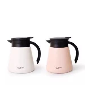 에지리 보온 보냉 주전자 미니 스텐 테이블팟 600ml 1개 GST MNS