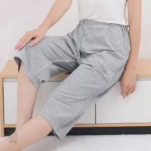 트임 바지 요양 병원 환자 전용 지퍼 개폐 하의 거동 불편 와상 환자