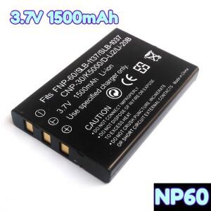 NP60 캠코더 배터리 3.7V 1500mAh 후지필름 DDV-7110