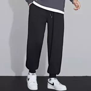 [모로엠] 남성 데일리 밴딩 와이드 조거팬츠 ON-PTA-QWFG7K1Y