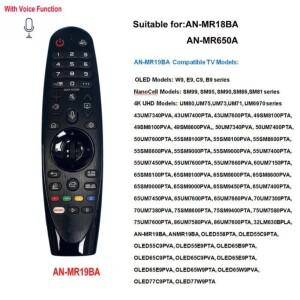 L2019 스마트 4K UHD OLED TV 교체용 리모컨 AN-MR19BA 43UM7340 W9 E9