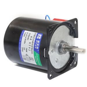 28W 68KTYZ 220V 영구 자석 동기 기어 모터 센터 샤프트 7mm 1rpm 2.5rpm