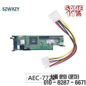 기존 AEC 7722 ide에서 SCSI 68 핀 LVD 브리지 어댑터 카드 컨트롤러 연결