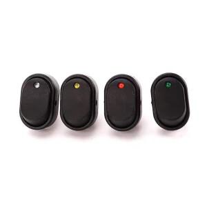 ABILKEEN ASW-20D 12V 30A LED 라이트 자동차 수정자 스위치 ON-OFF Cat-Eyes 로커 구리 터미널 포함)