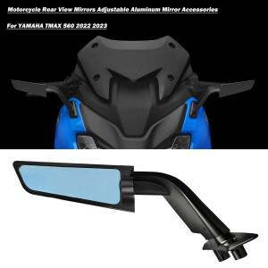 T-MAX 560 액세서리 오토바이 미러, 야마하 T-MAX560 T MAX TMAX560 2022 2023 스텔스 미러, 스포츠 윙렛