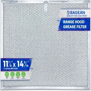 베이건 스토브 후드 구 필터 118인치 x 143인치 BPSFA30 NuTone Allure Broan Range 교체 9900299 QS