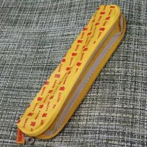 노랑 토끼캐릭터 수저케이스 1P 어린이 도시락 수저통 숟가락 보관