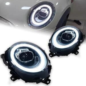 BMW 미니 F55 F56 F57용 주간 주행등 및 LED 프로젝터는 헤드라이트 어셈블리 개조에 적합합니다.