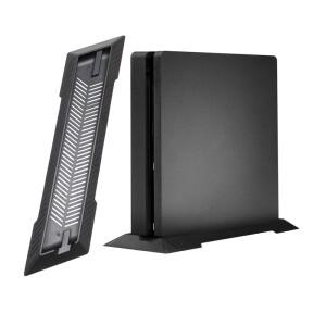 PS4 호환/PS4 호환 슬림/PS4 호환 프로 콘솔용 수직 냉각 브래킷 스탠드 미끄럼 방지 마운트 베이스 홀더