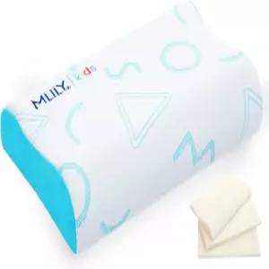 수면용 MLILY 베개 침대 세트용 조절 가능한 메모리 폼 보이 걸용 통기성 및 쿨링 CertiRUS 인증 12x20