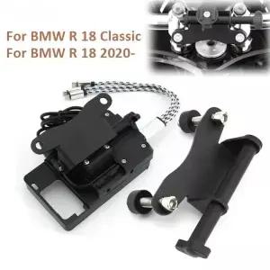 오토바이 핸들 바 후면 미러 휴대 전화 브래킷 BMW R8 클래식 용 네비게이션 GPS 스탠드 홀더 익스텐더