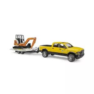 브루더 RAM 2500 파워 왜건과 미니 굴삭기