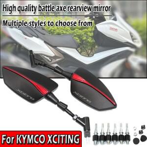 KYMCO XCITING 250 300 400 400i 400S 500 550  고품질 범용 오토바이 미러 백미러 백미러